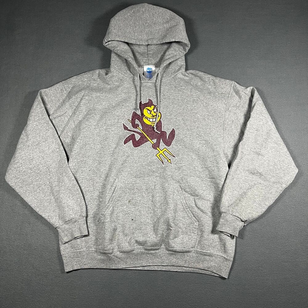 Ncaa Men's Grey Hoodie